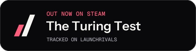 Dark launch badge for The Turing Test