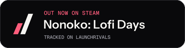 Dark launch badge for Nonoko: Lofi Days