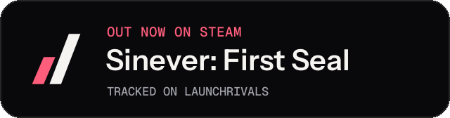 Dark launch badge for Sinever: First Seal