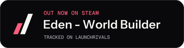 Dark launch badge for Eden - World Builder