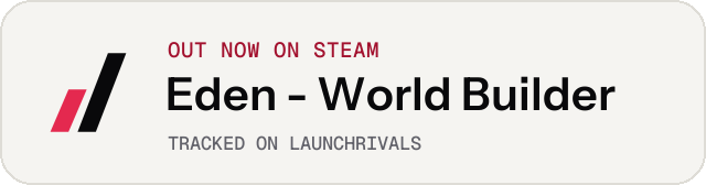 Light launch badge for Eden - World Builder