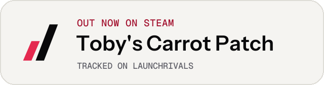 Light launch badge for Toby's Carrot Patch