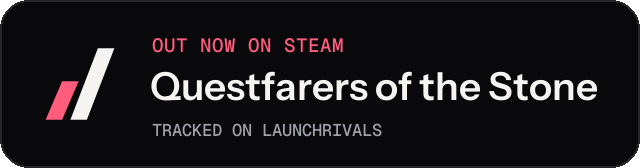 Dark launch badge for Questfarers of the Stone