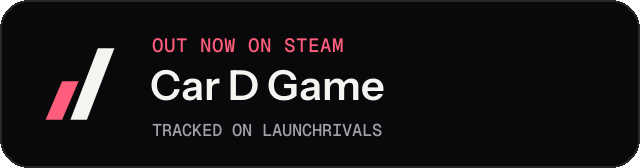 Dark launch badge for Car D Game