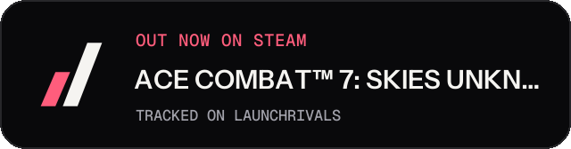 Dark launch badge for ACE COMBAT™ 7: SKIES UNKNOWN