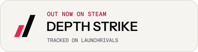 Light launch badge for DEPTH STRIKE