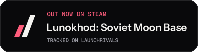Dark launch badge for Lunokhod: Soviet Moon Base