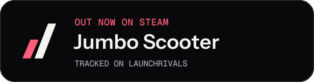 Dark launch badge for Jumbo Scooter