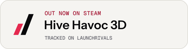 Light launch badge for Hive Havoc 3D