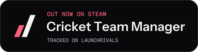 Dark launch badge for Cricket Team Manager