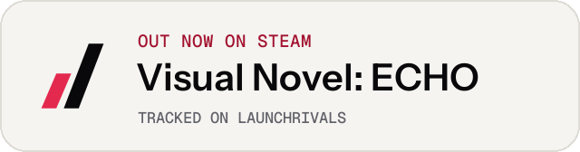 Light launch badge for Visual Novel: ECHO