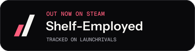 Dark launch badge for Shelf-Employed