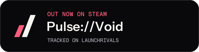 Dark launch badge for Pulse://Void