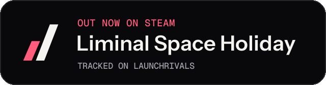 Dark launch badge for Liminal Space Holiday