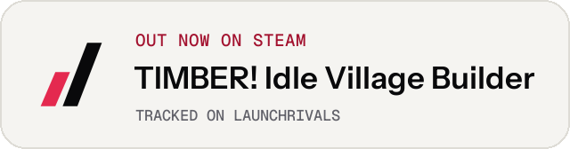 Light launch badge for TIMBER! Idle Village Builder