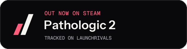 Dark launch badge for Pathologic 2