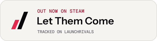Light launch badge for Let Them Come