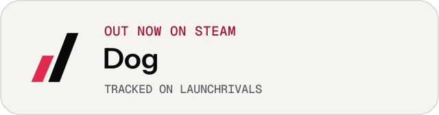 Light launch badge for Dog