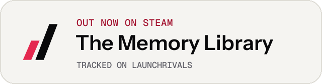 Light launch badge for The Memory Library
