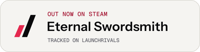 Light launch badge for Eternal Swordsmith