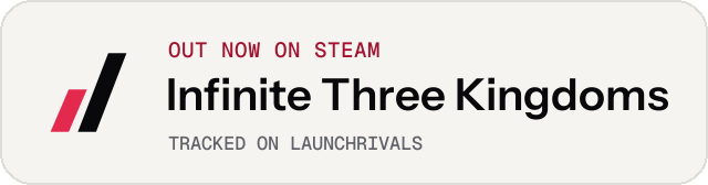 Light launch badge for Infinite Three Kingdoms