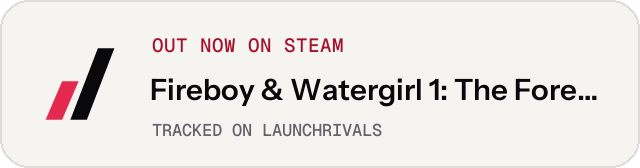 Light launch badge for Fireboy & Watergirl 1: The Forest Temple