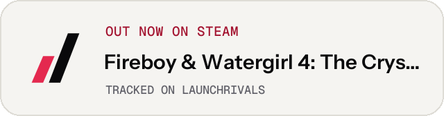 Light launch badge for Fireboy & Watergirl 4: The Crystal Temple