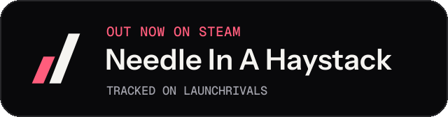 Dark launch badge for Needle In A Haystack