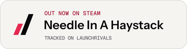 Light launch badge for Needle In A Haystack