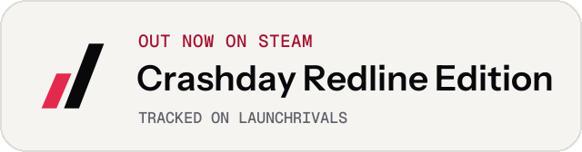 Light launch badge for Crashday Redline Edition