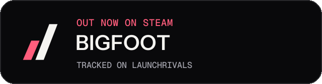 Dark launch badge for BIGFOOT