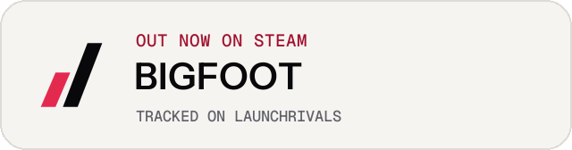 Light launch badge for BIGFOOT