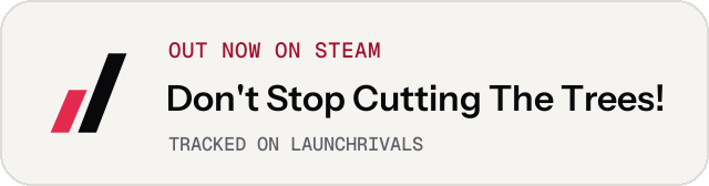 Light launch badge for Don't Stop Cutting The Trees!