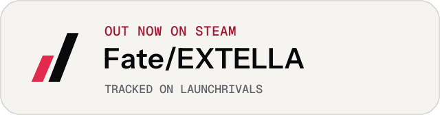 Light launch badge for Fate/EXTELLA