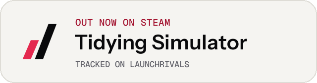 Light launch badge for Tidying Simulator