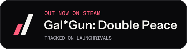 Dark launch badge for Gal*Gun: Double Peace
