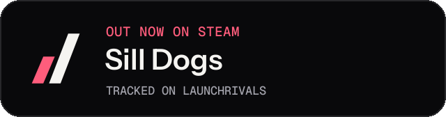 Dark launch badge for Sill Dogs