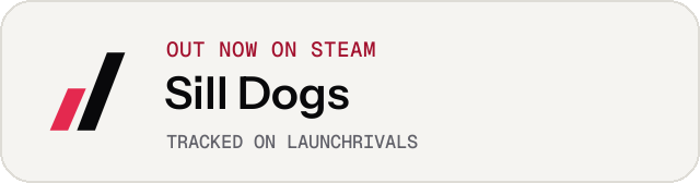 Light launch badge for Sill Dogs