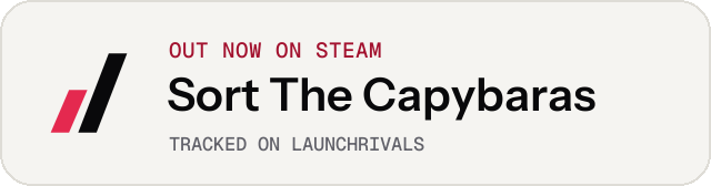 Light launch badge for Sort The Capybaras