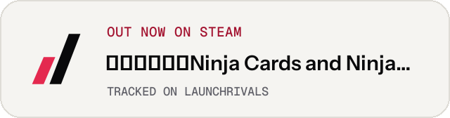 Light launch badge for 忍牌忍战大师Ninja Cards and Ninja Battle Master