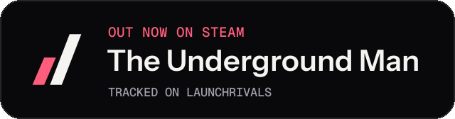 Dark launch badge for The Underground Man