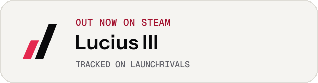 Light launch badge for Lucius III