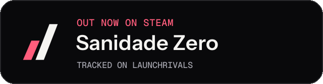 Dark launch badge for Sanidade Zero