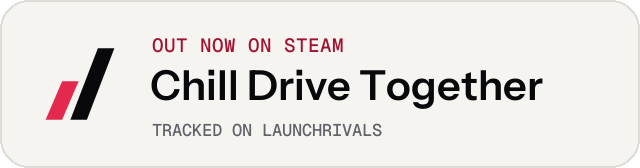 Light launch badge for Chill Drive Together