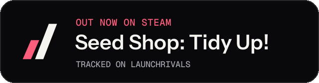 Dark launch badge for Seed Shop: Tidy Up!