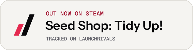 Light launch badge for Seed Shop: Tidy Up!