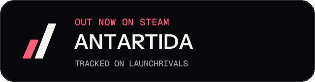 Dark launch badge for ANTARTIDA