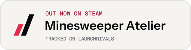 Light launch badge for Minesweeper Atelier