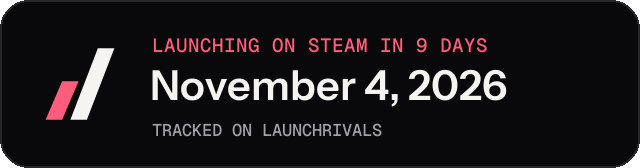 Dark launch badge for TinyBriks