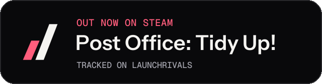 Dark launch badge for Post Office: Tidy Up!